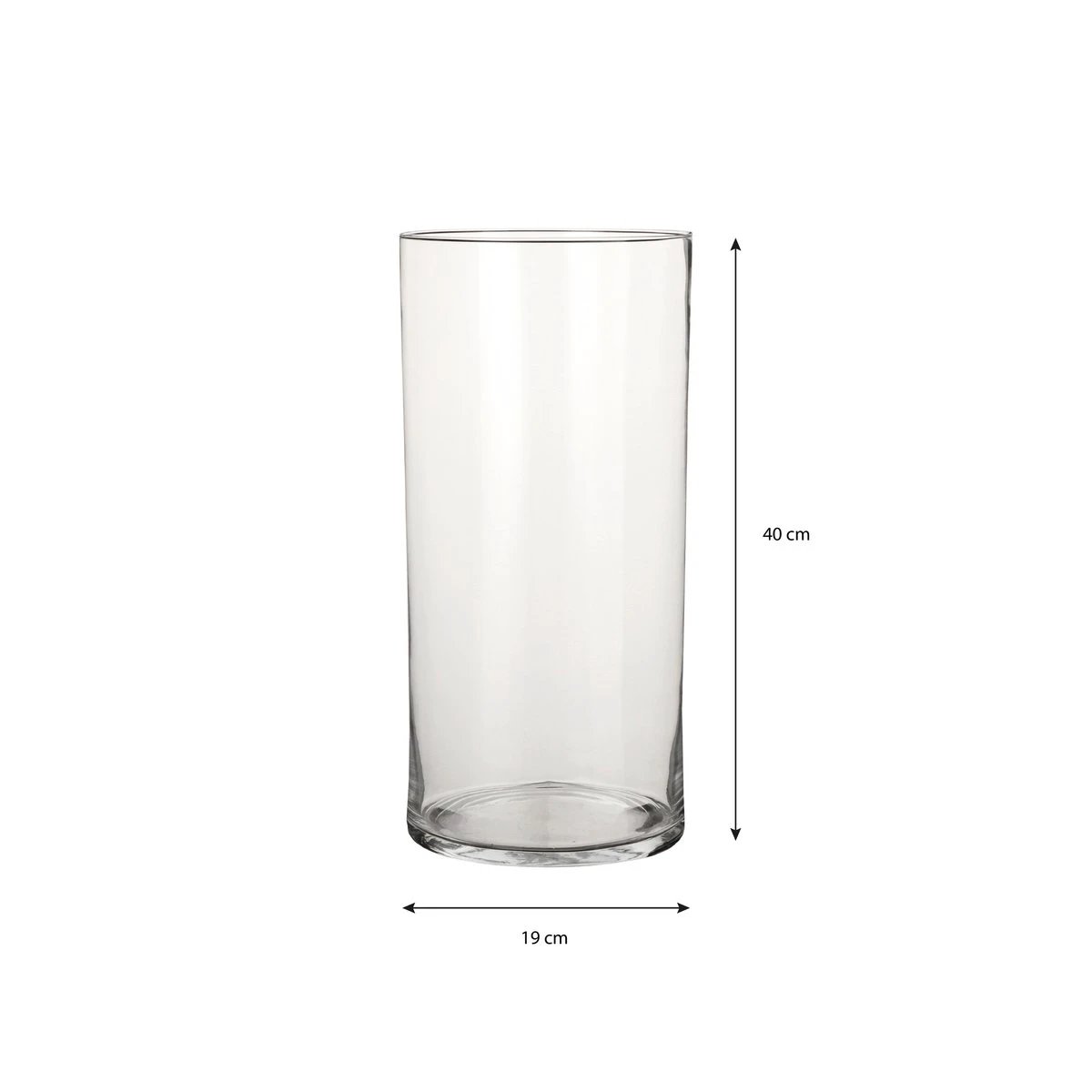 Vase Carly Transparent by Mica Decorations