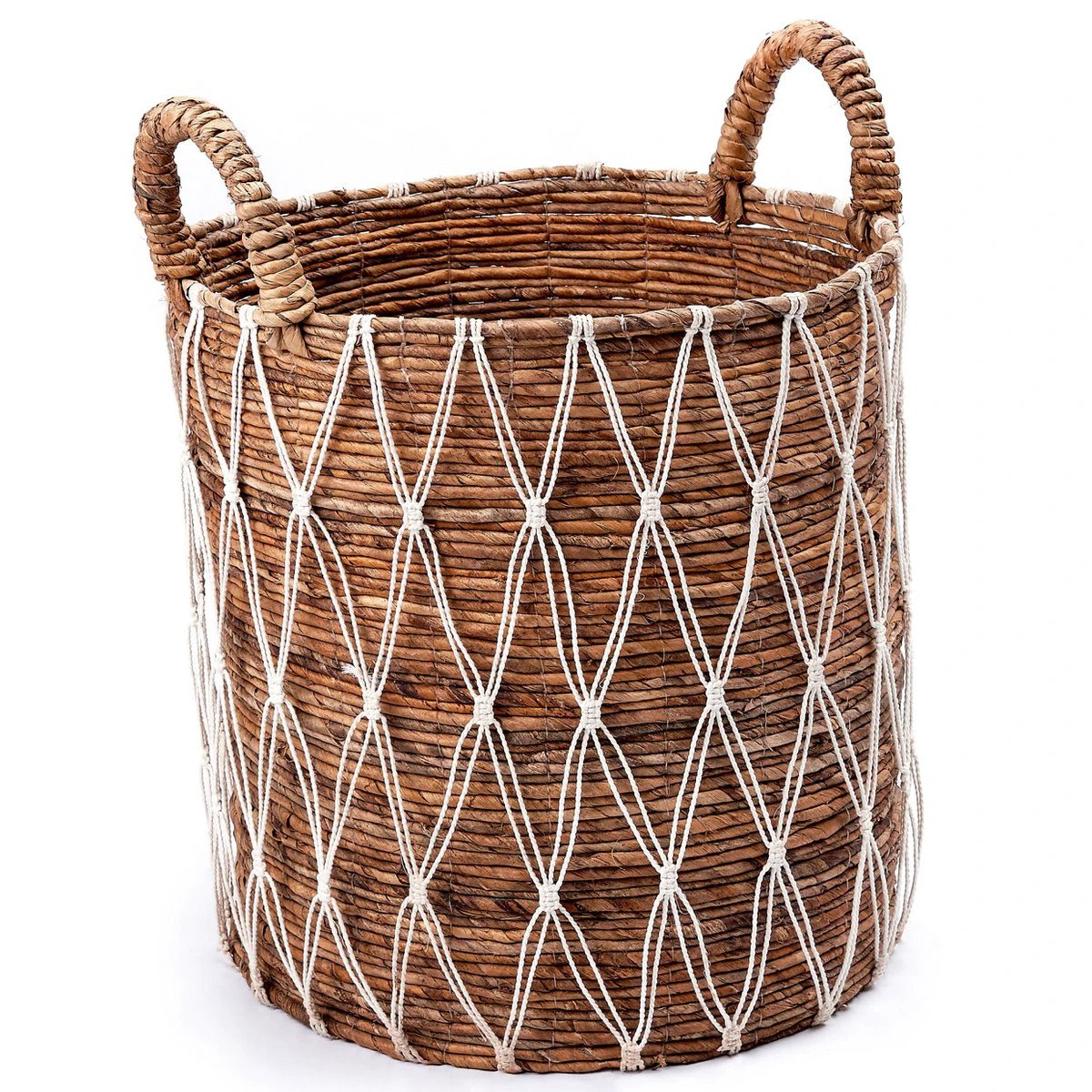 Laundry Basket | Plant Basket GARIAU made from Banana Fibre (3 sizes) by Soeji
