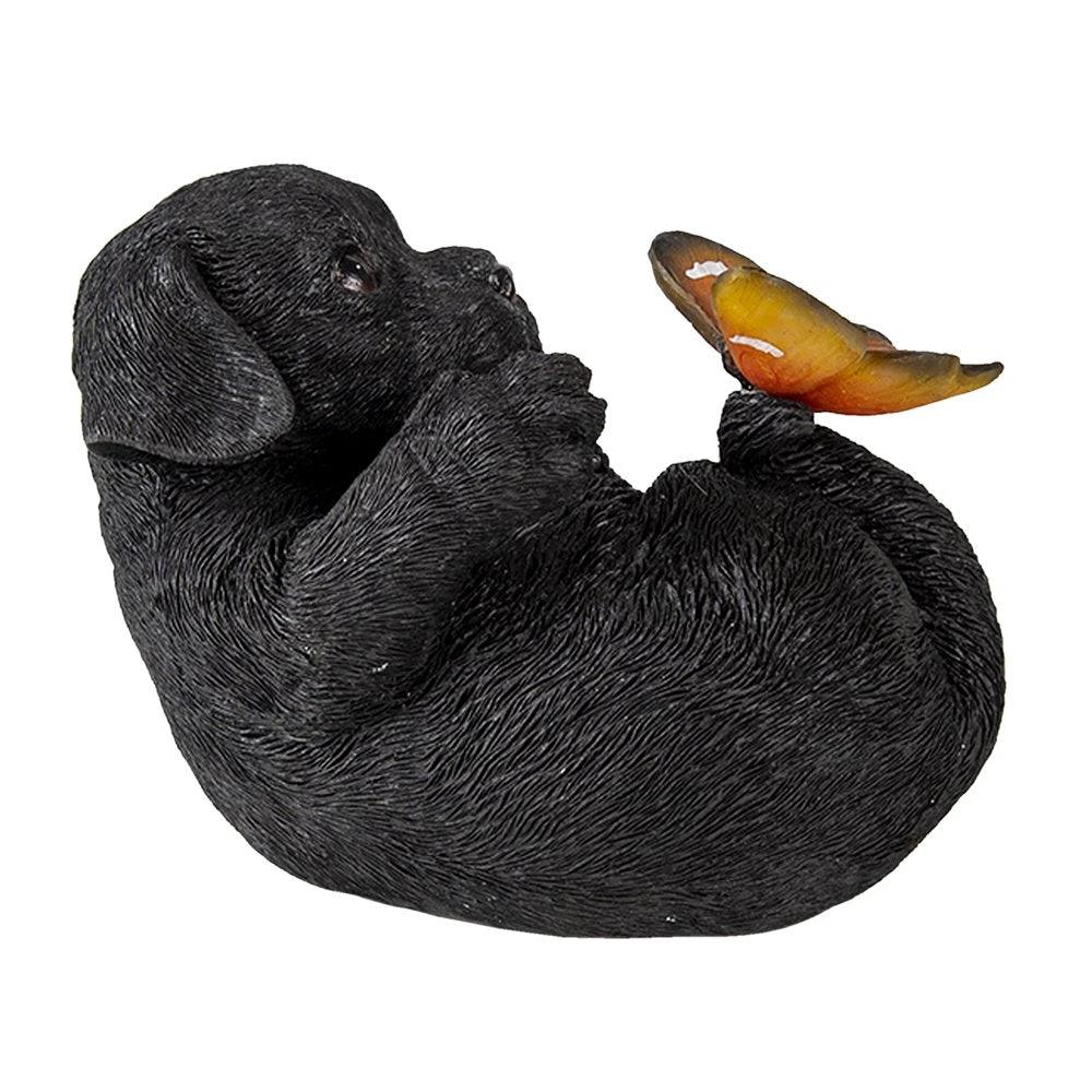 Decoration dog 14x9x10 cm by Clayre & Eef.