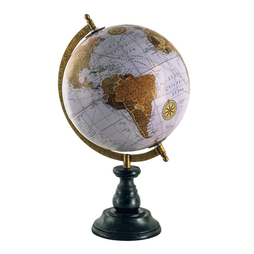 Wereldbol/globe 22x22x37 cm by Clayre & Eef.