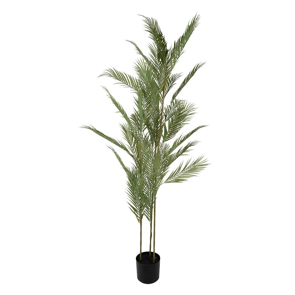 Artificial plant 25x25x180 cm Green Plastic by Clayre & Eef.