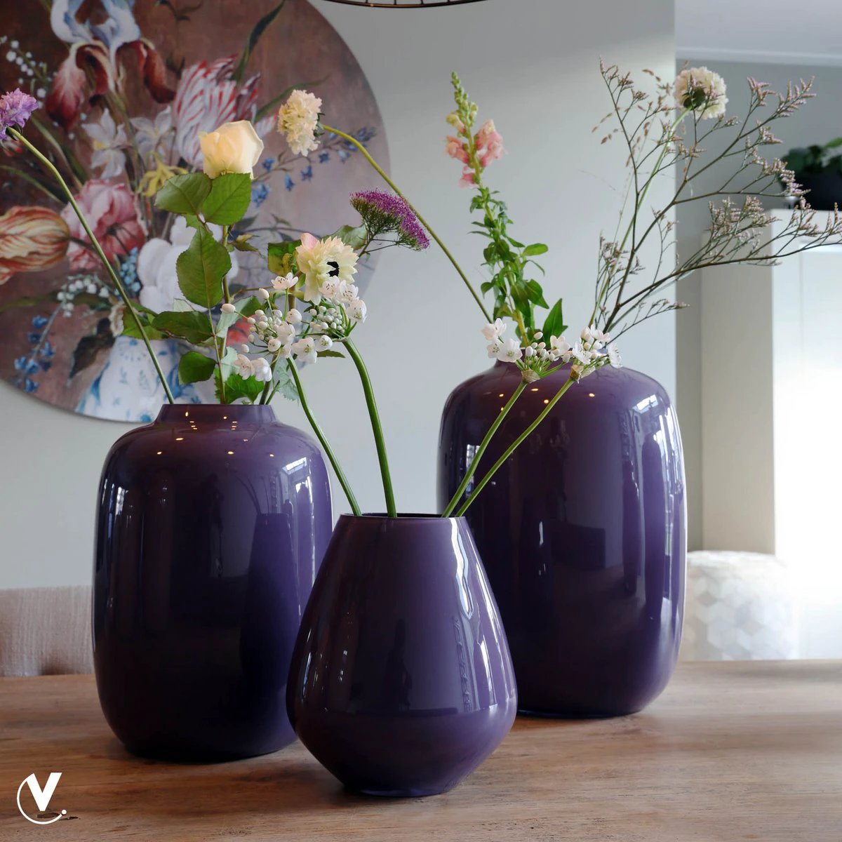 Vaas - Tasman S purple by Vase The World