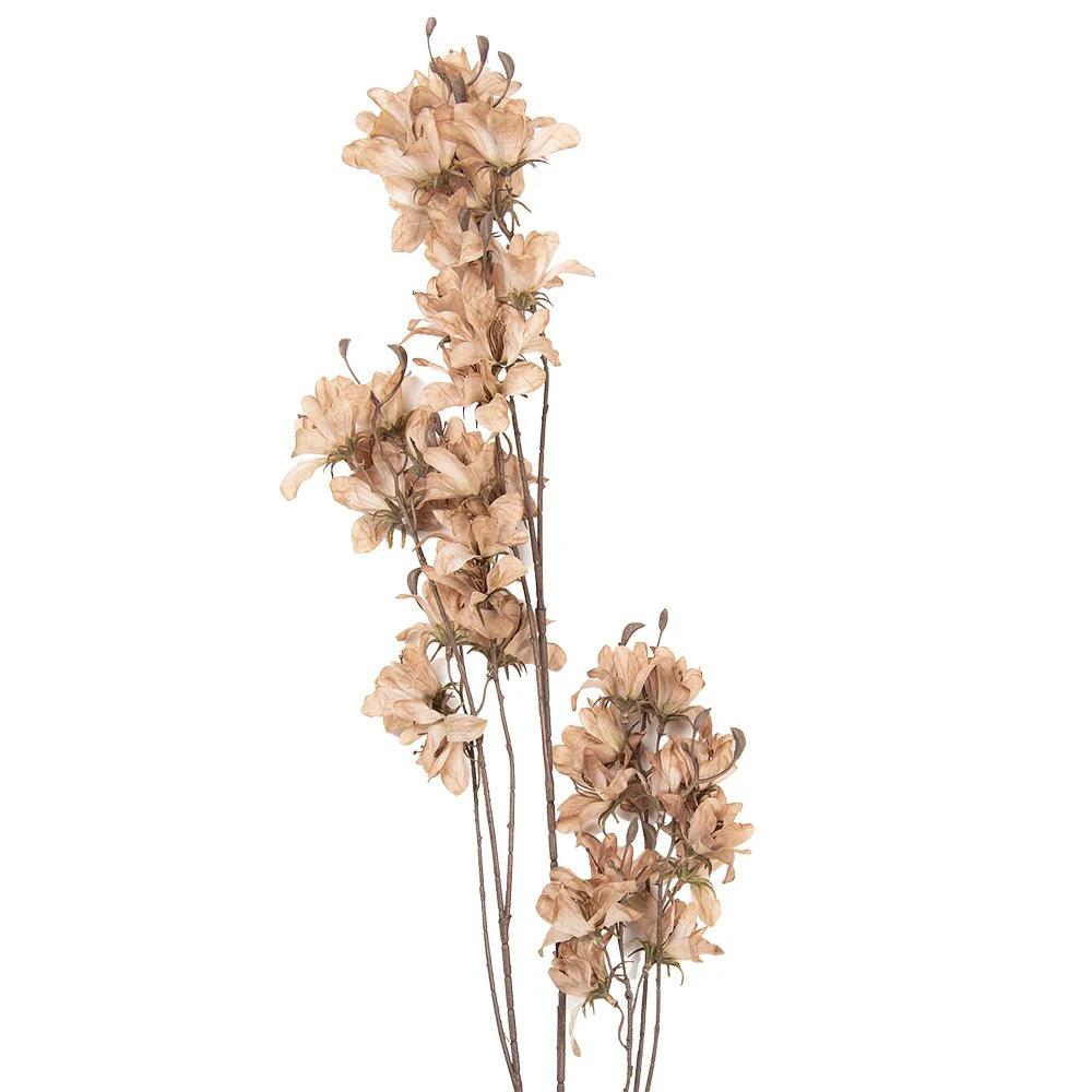 Artificial flower 120 cm Beige Plastic by Clayre & Eef.