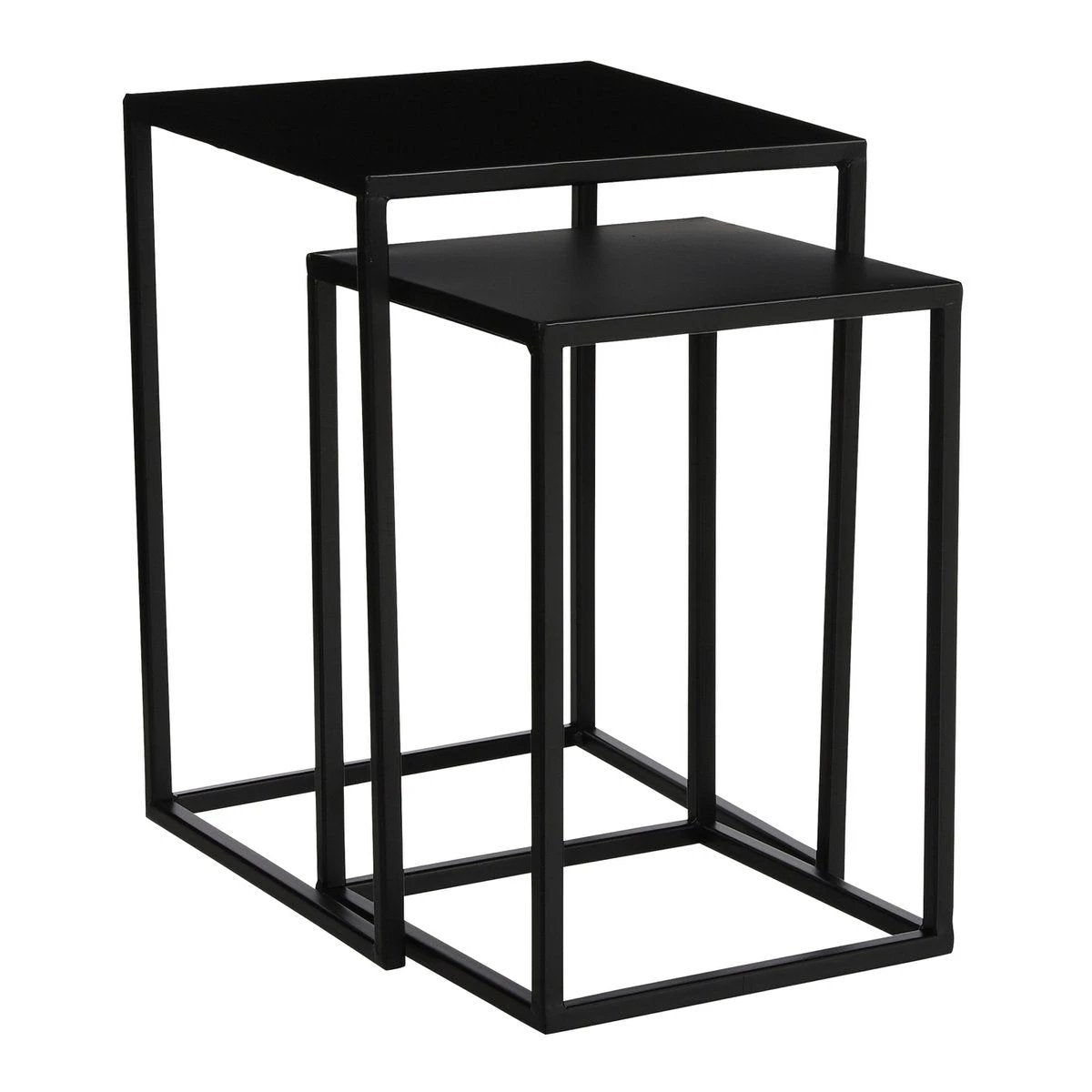 Side table set Goa Black by Mica Decorations