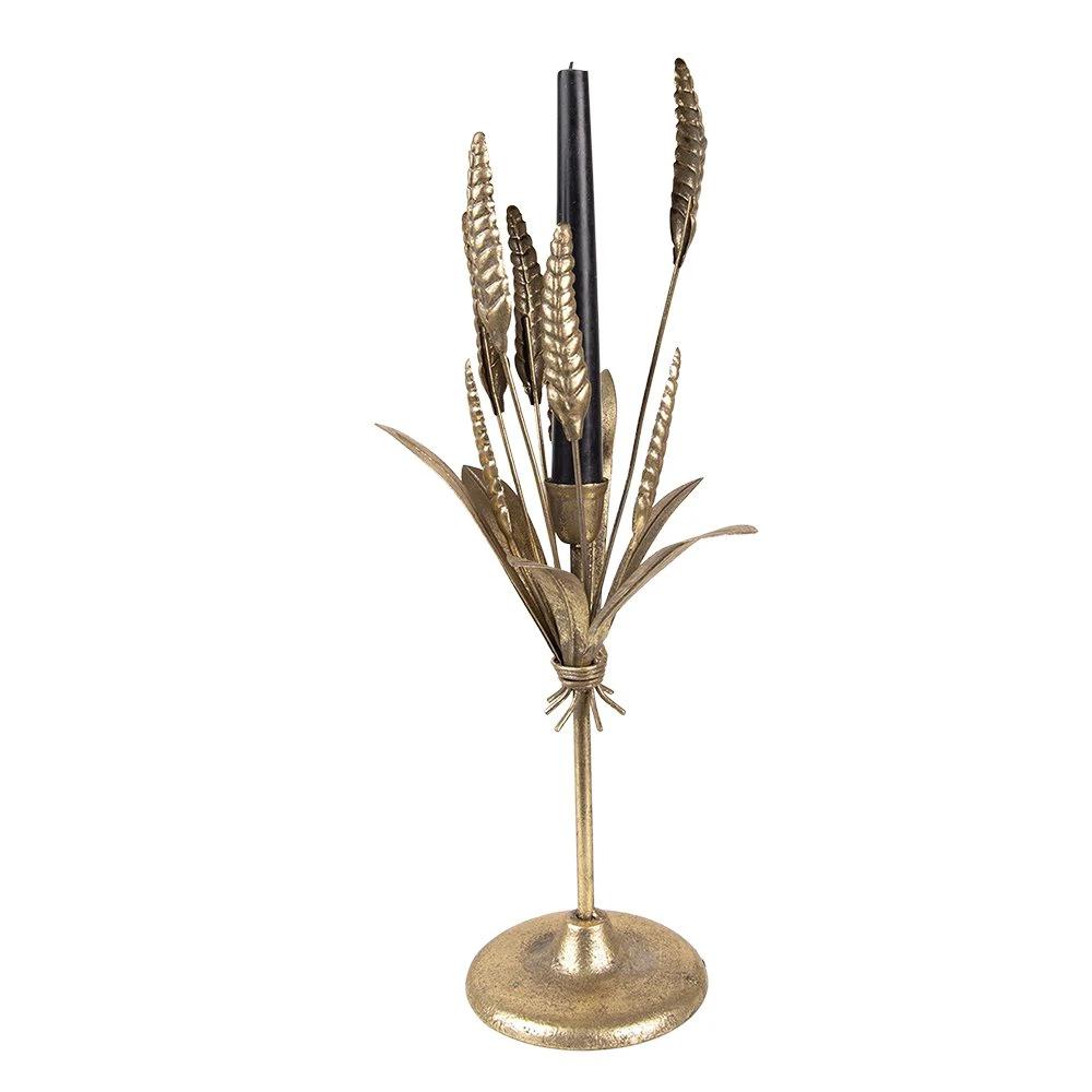 Candlestick 16x16x45 cm by Clayre & Eef.