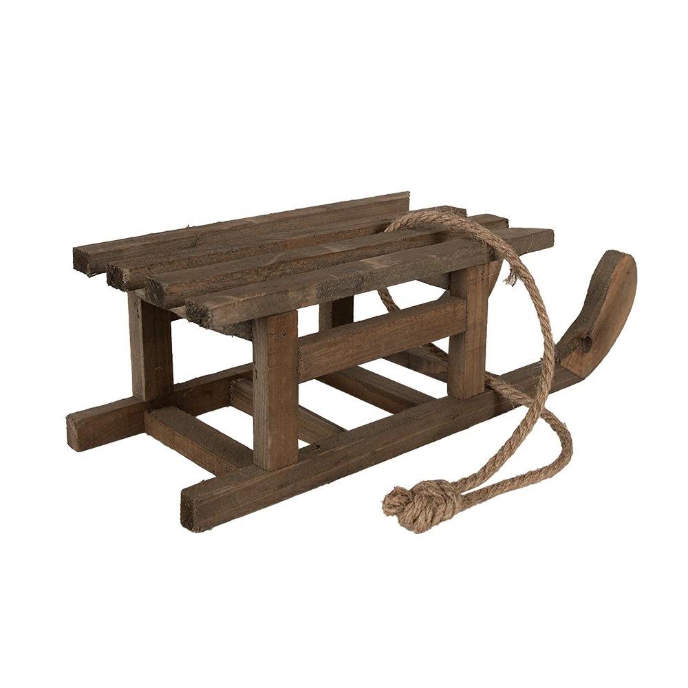 Dekorationsschlitten 38x14x12 cm von Clayre & Eef.