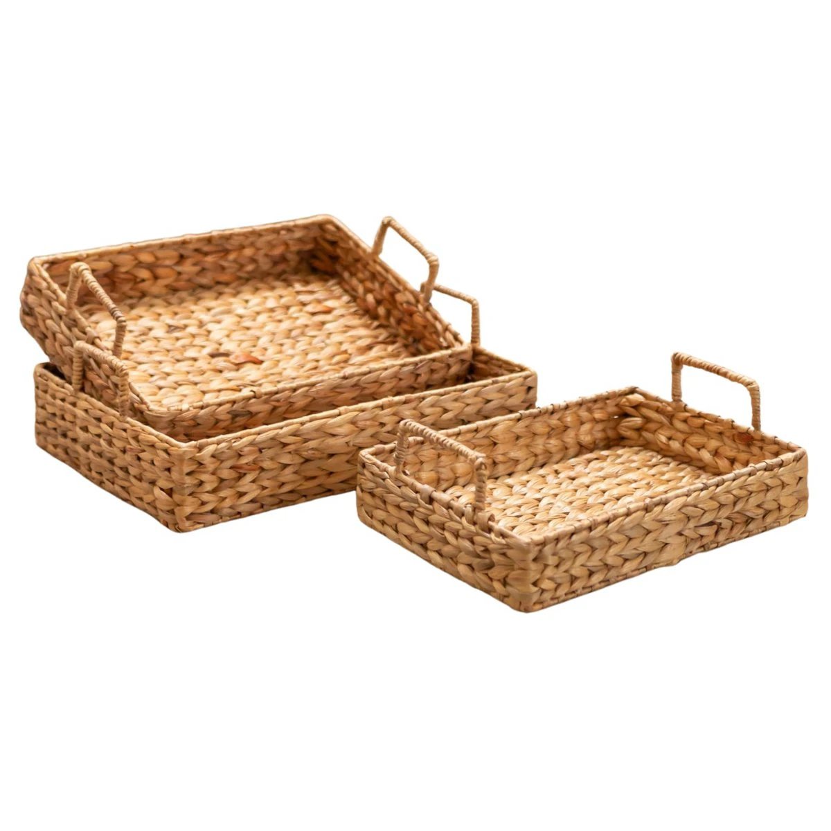Tray BESAKIH made of Water Hyacinth (3 sizes) by Soeji