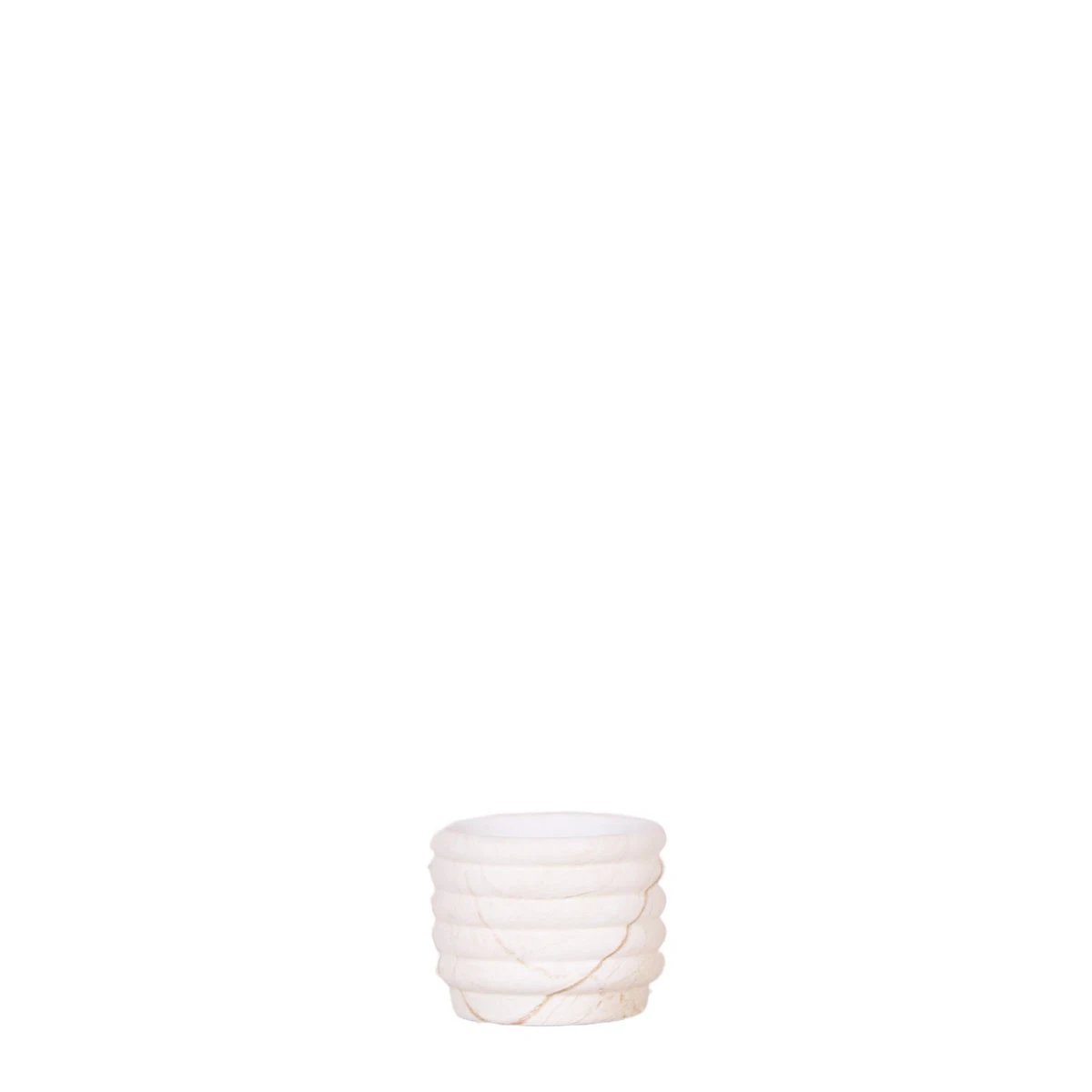 Kolibri Home | Marble pot - Light - Ø6cm by Kolibri Company