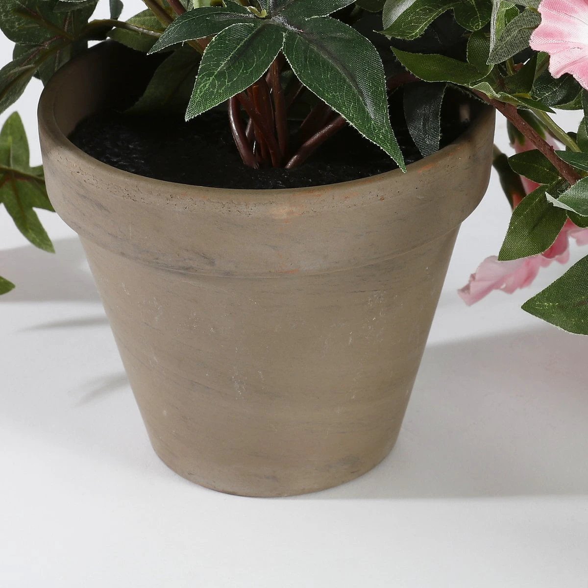 Artificial hanging plant Pink by Mica Decorations