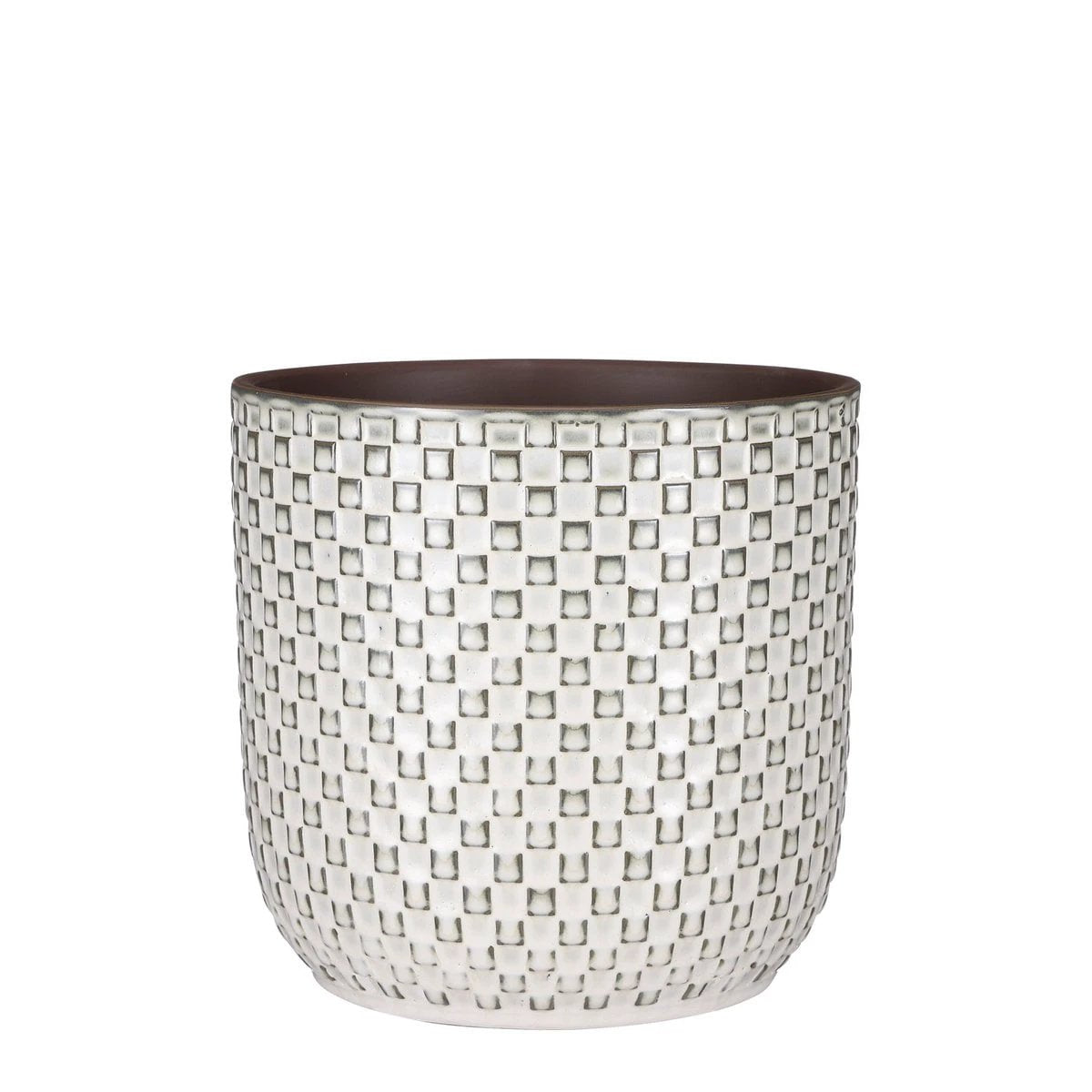 Flowerpot inside Daan Wit by Mica Decorations