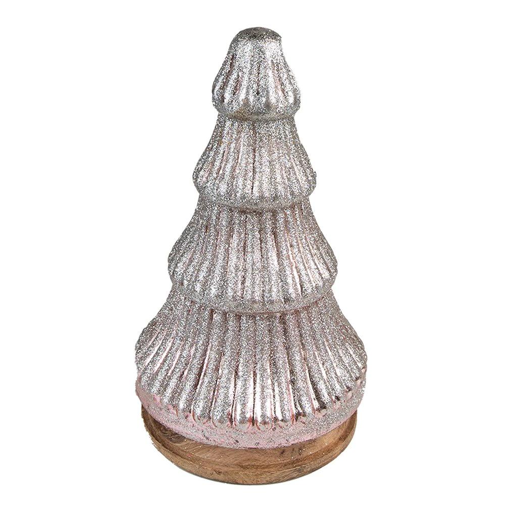 Decoratie kerstboom Ø 13x24 cm by Clayre & Eef.