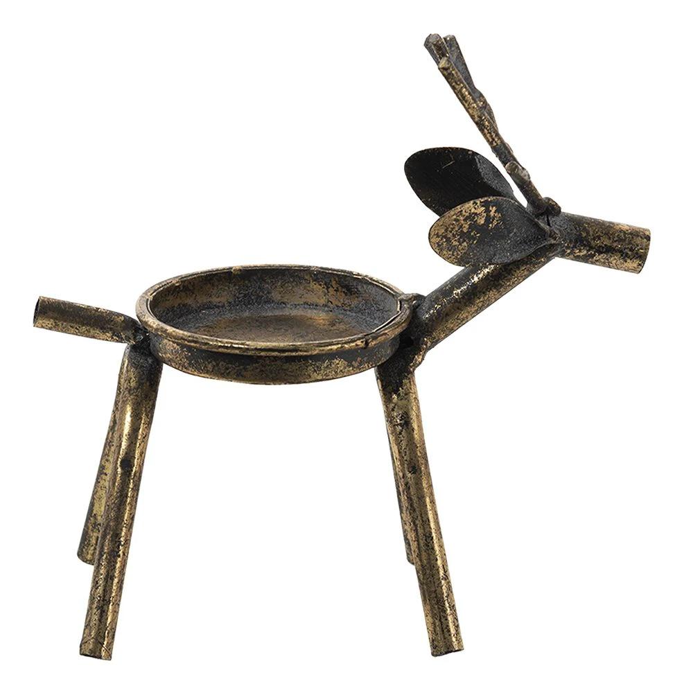 Candlestick 16x8x16 cm by Clayre & Eef.