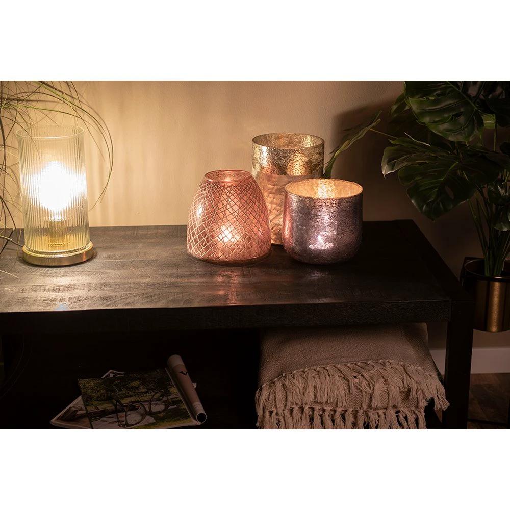 Tea light holder Ø 19x17 cm by Clayre & Eef.