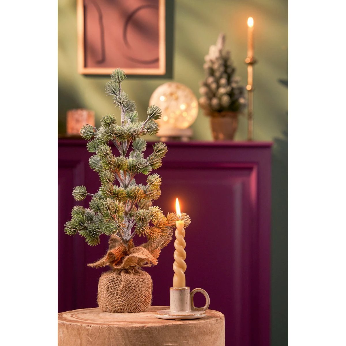 Decorative Christmas tree Green by House of Seasons