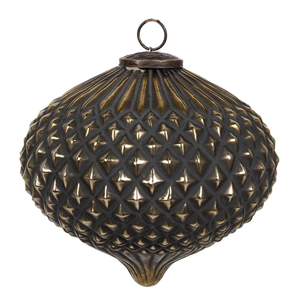 Weihnachtskugel Ø 18x21 cm von Clayre & Eef.