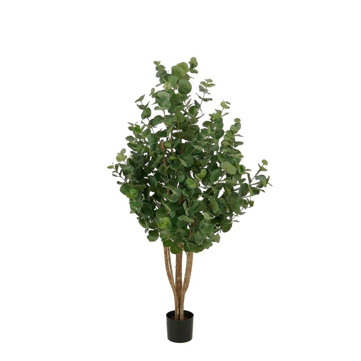 Artificial plant Eucalyptus tree Green by Mica Decorations