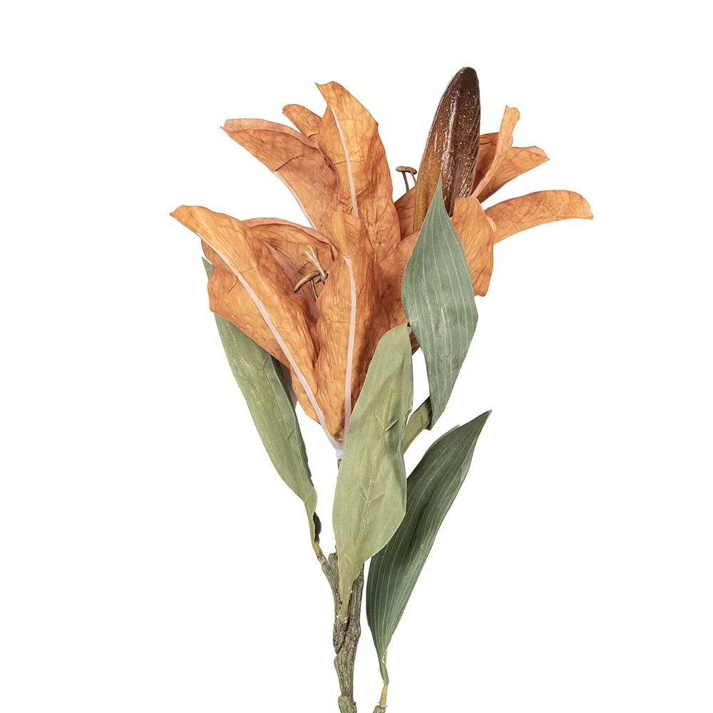 Artificial flower 88 cm Yellow Plastic by Clayre & Eef.