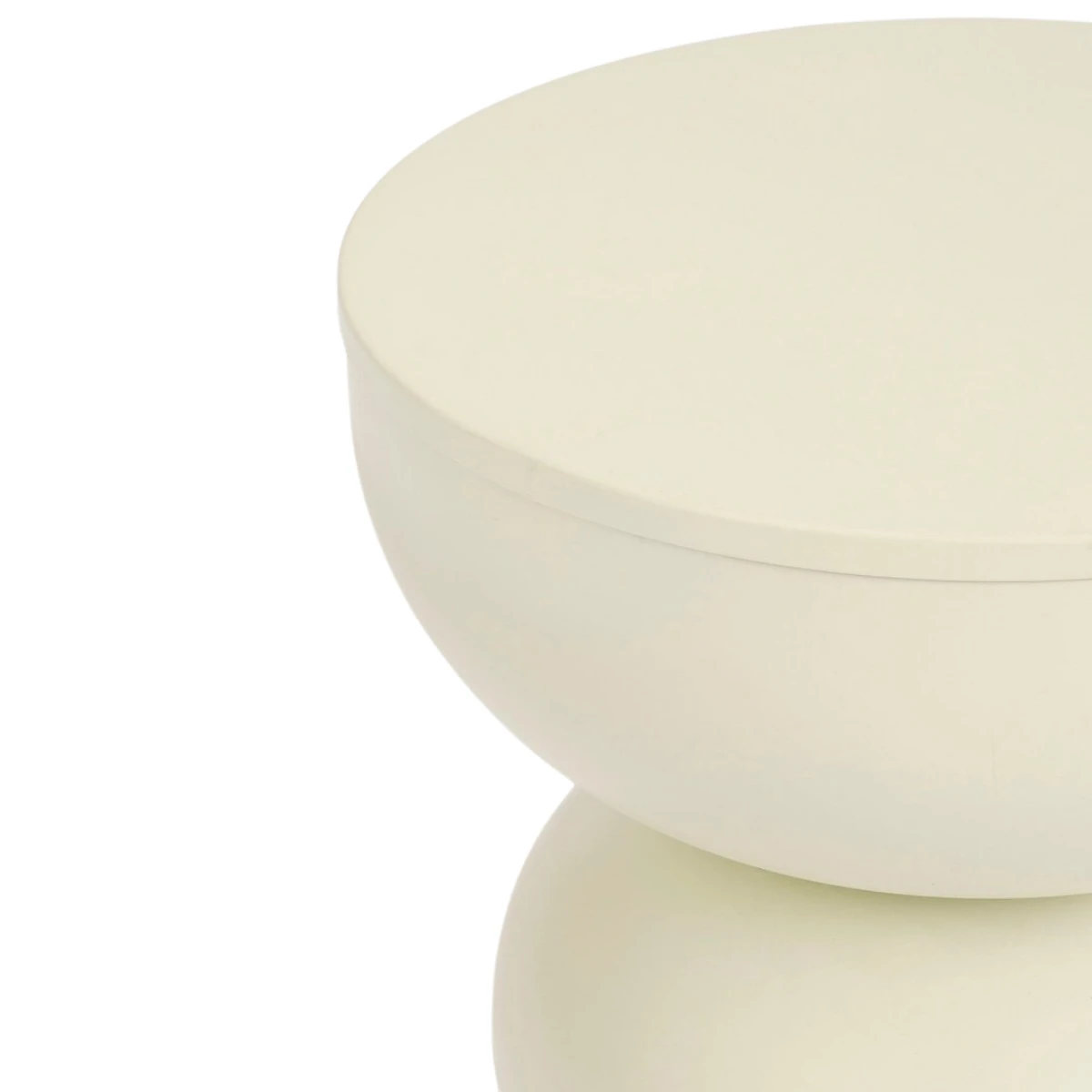 Side table Luna Off-white by Mica Decorations