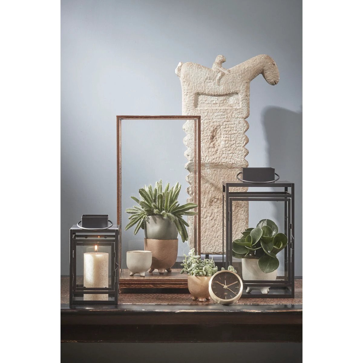 Lantern Storm Black by Mica Decorations