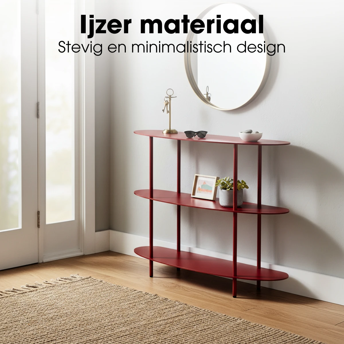 Cabinet Red by Mica Decorations