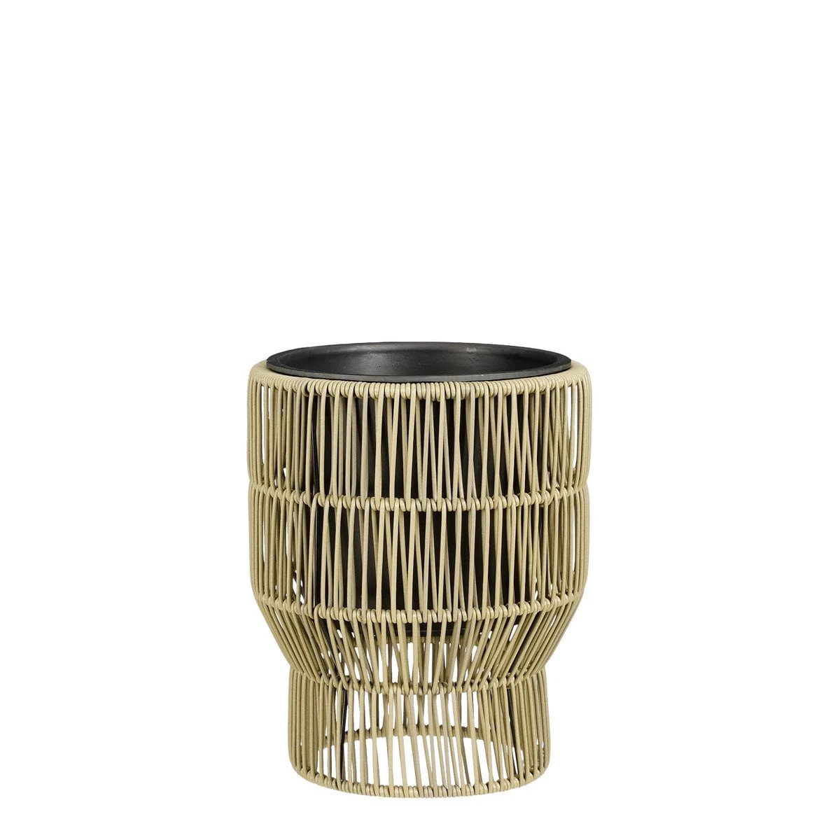 Flowerpot outside Peta Green by Mica Decorations