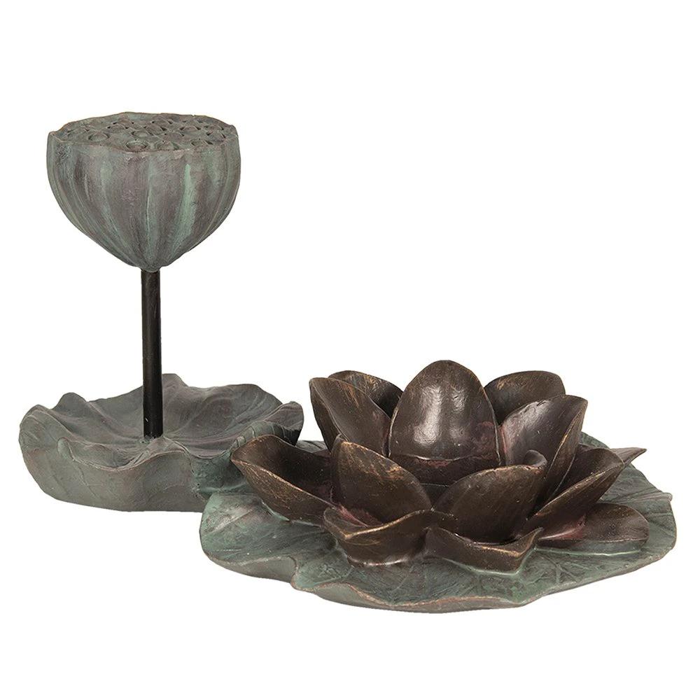 Decoration tea light holder 26x17x14 cm by Clayre & Eef.