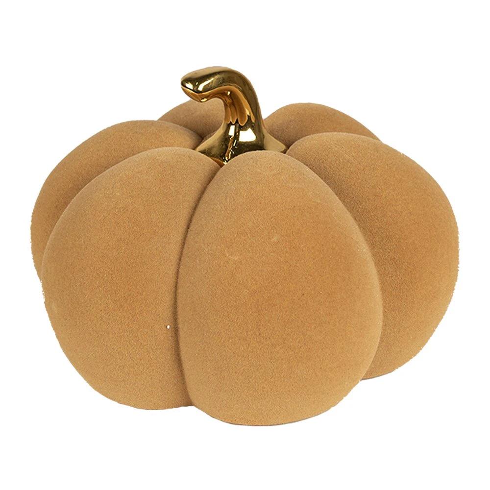 Decoration Pumpkin Ø 18x14 cm by Clayre & Eef.