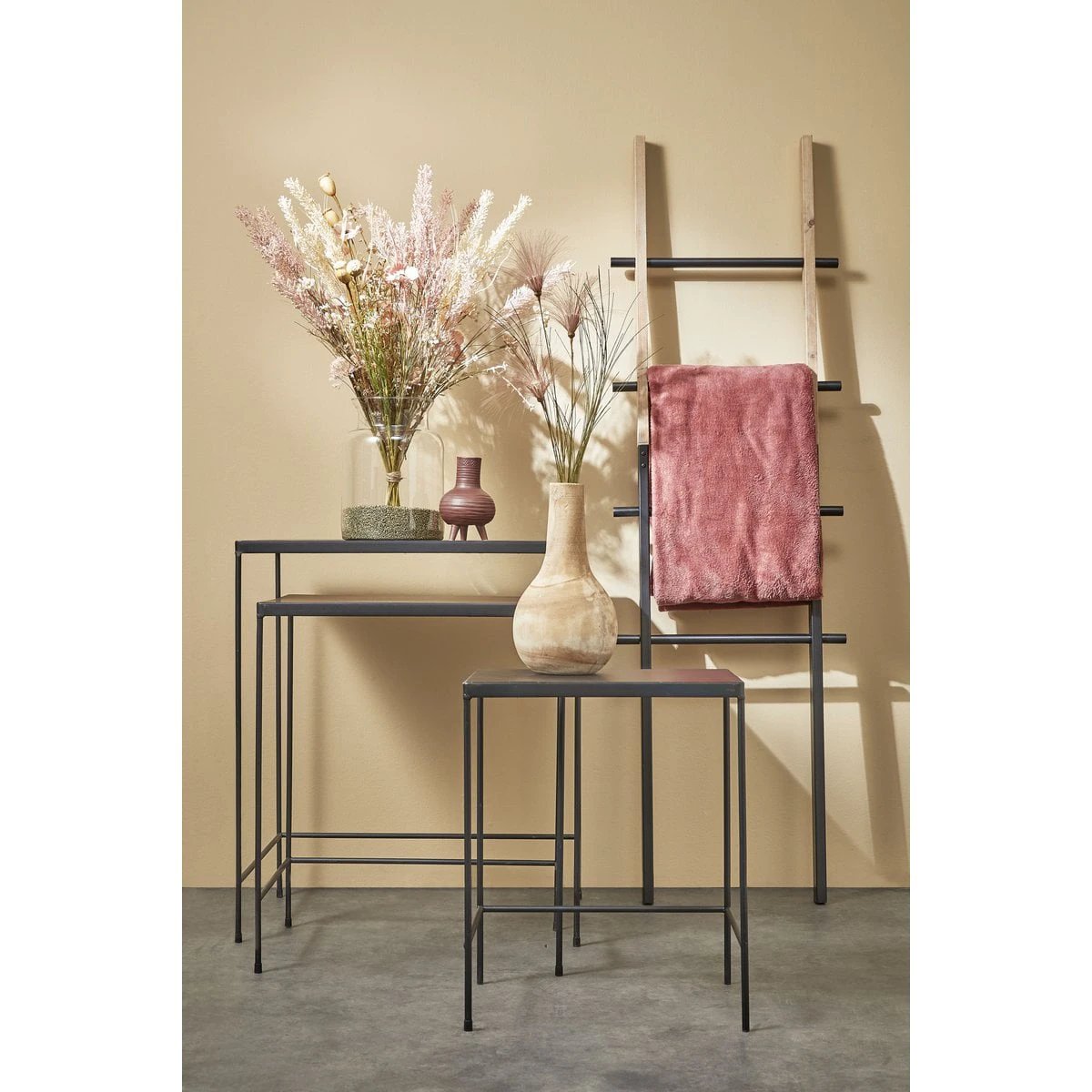 Vase Pia Light brown by Mica Decorations