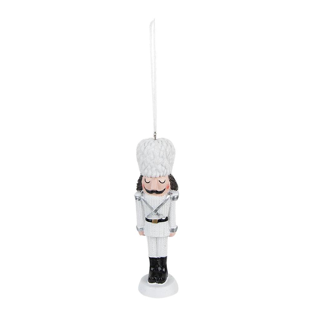 Decoration pendant nutcracker 4x3x13 cm by Clayre & Eef.