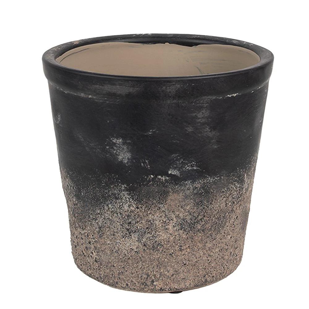 Dekorativer Blumentopf Ø 17 × 16 cm von Clayre & Eef.