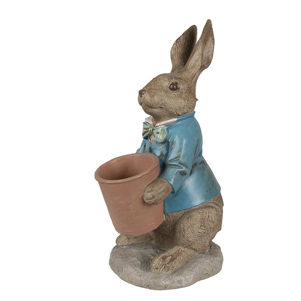 Deko-Hase 26x21x46 cm von Clayre & Eef.