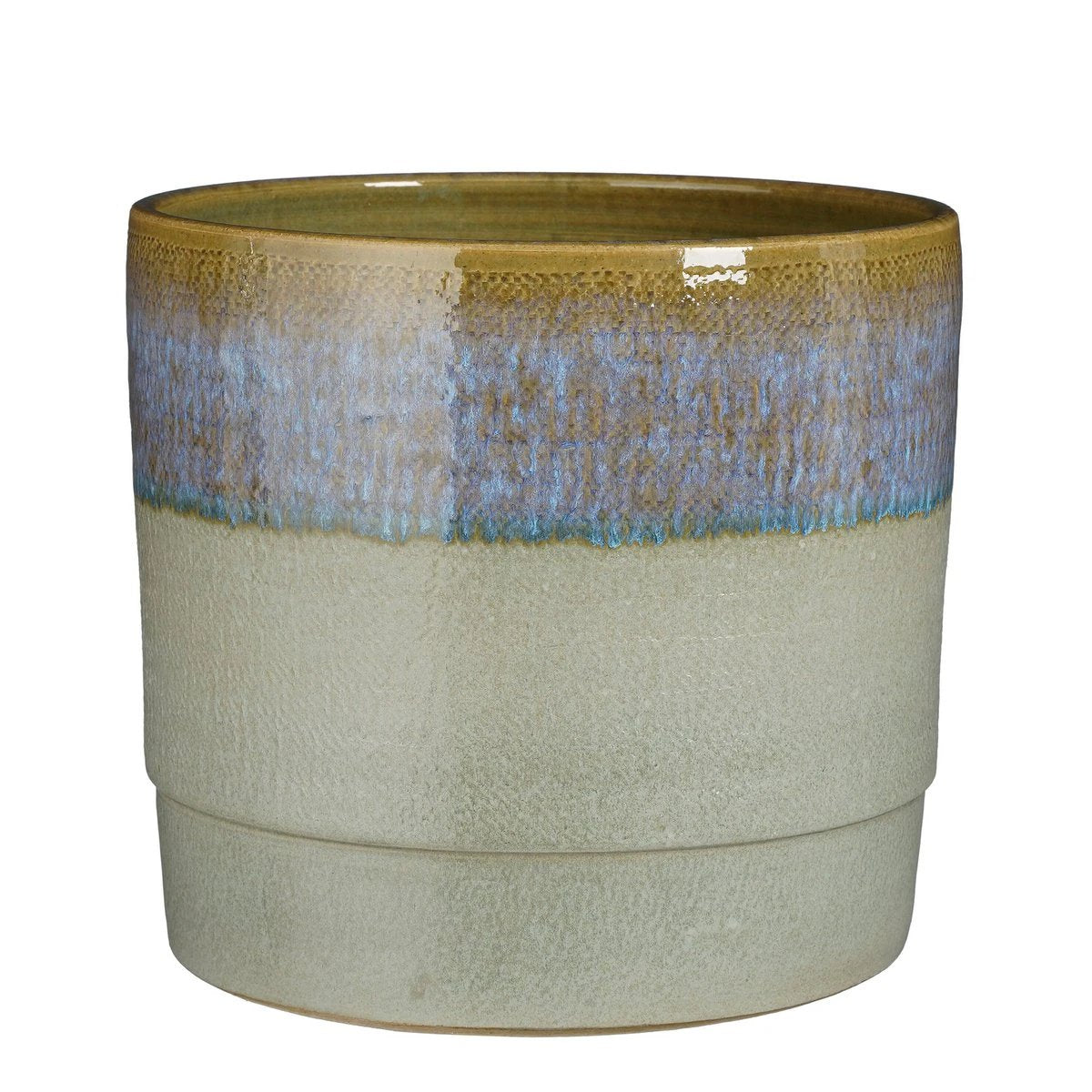 Flowerpot inside Olof Dark Blue by Mica Decorations