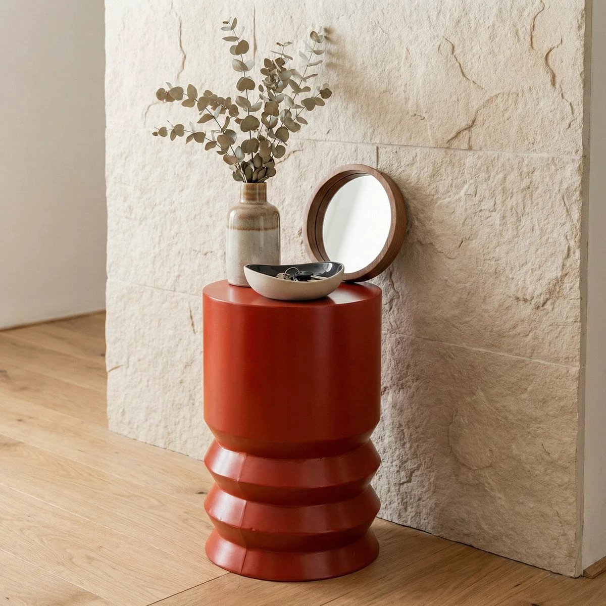 Side table Mart Red by Mica Decorations