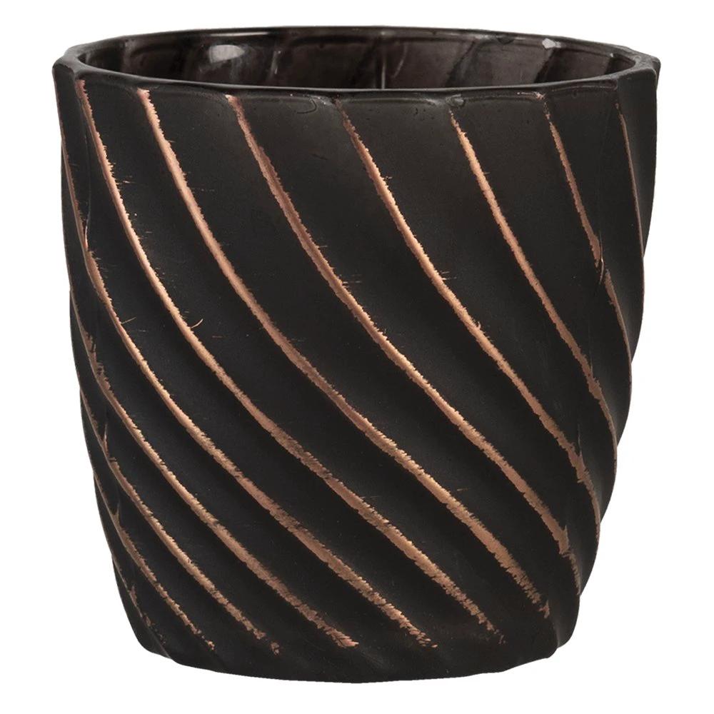 Tealight holder Ø 9x9 cm by Clayre & Eef.