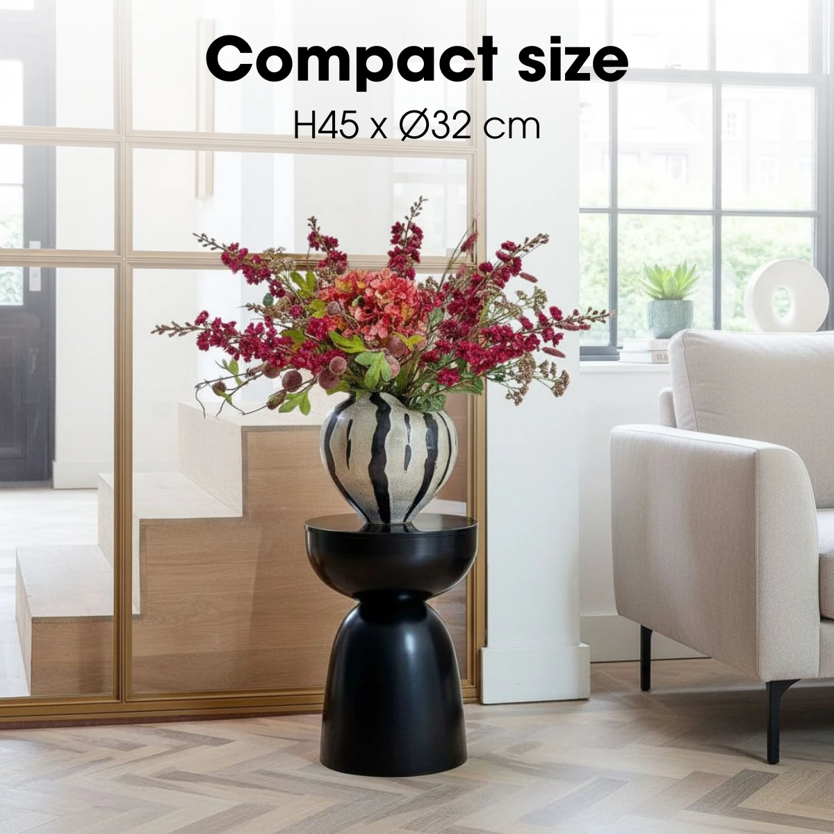 Elliott Black side table by Mica Decorations