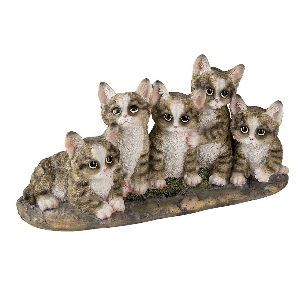 Decoration cats 32x13x16 cm by Clayre & Eef.