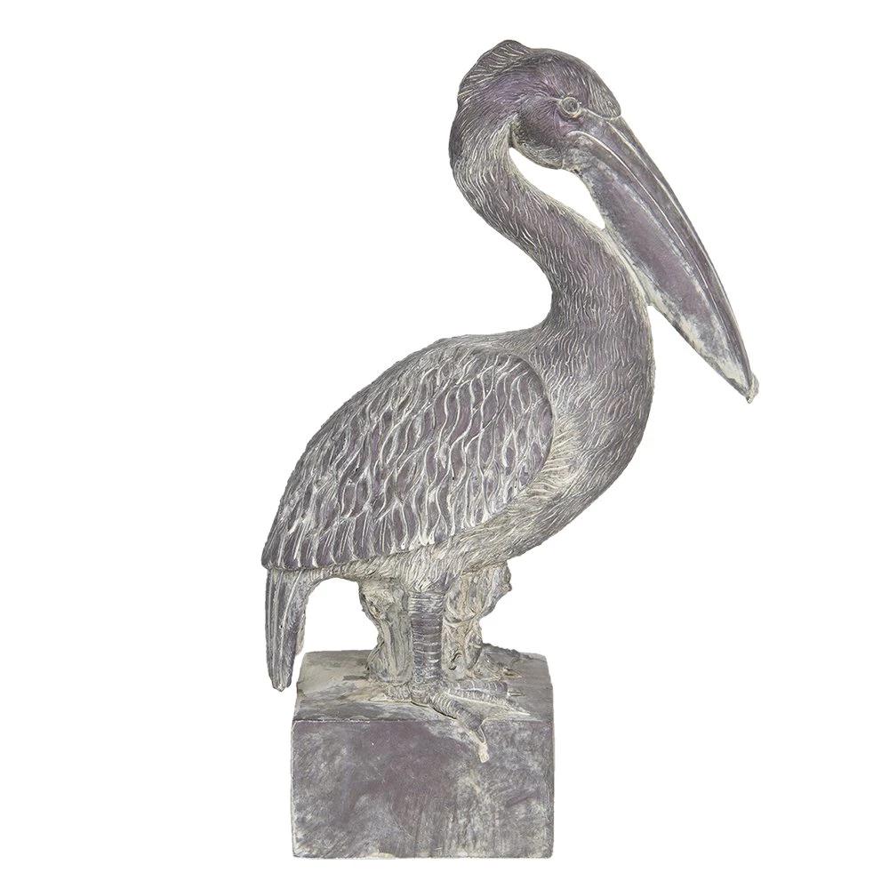 Decoration pelican 23x13x37 cm by Clayre & Eef.
