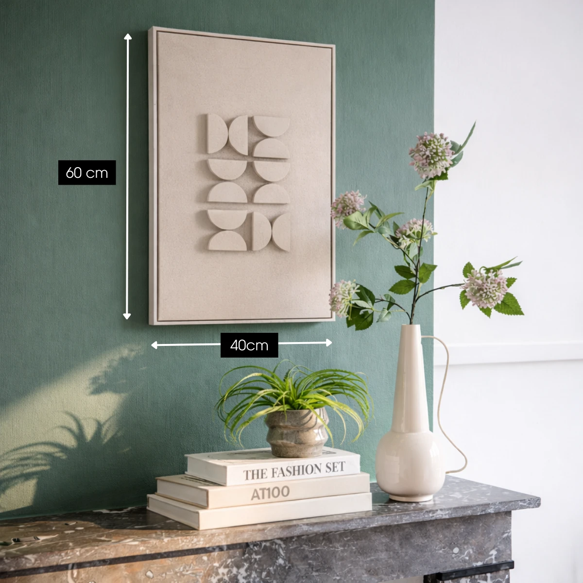Wall decoration Light gray by Mica Decorations