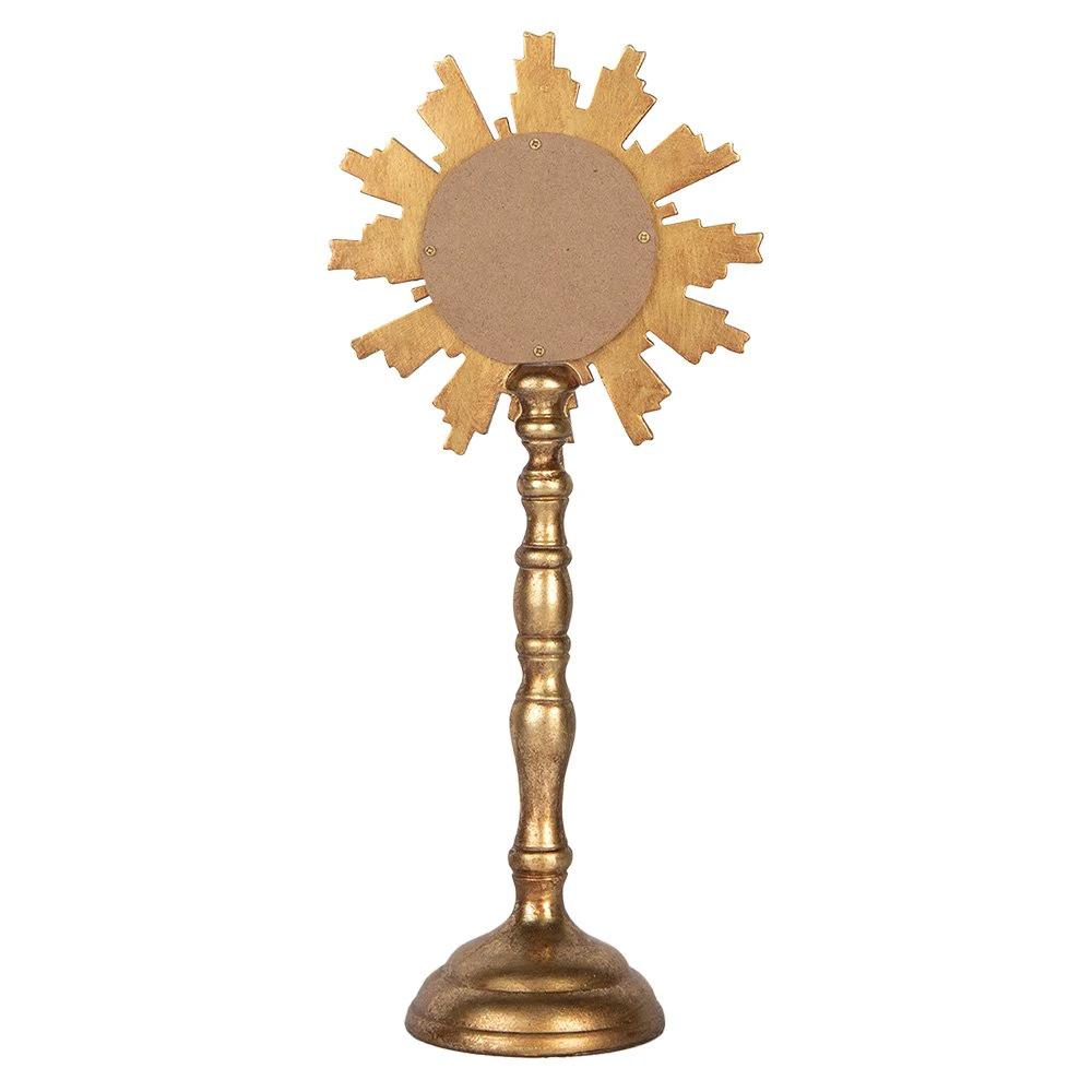 Decoration image 16x9x36 cm gold -colored plastic by Clayre & Eef.