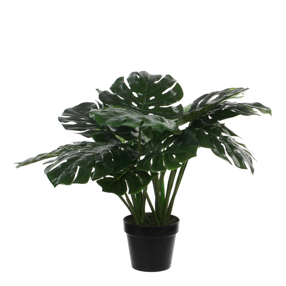 Artificial plant Monstera green by Mica Decorations