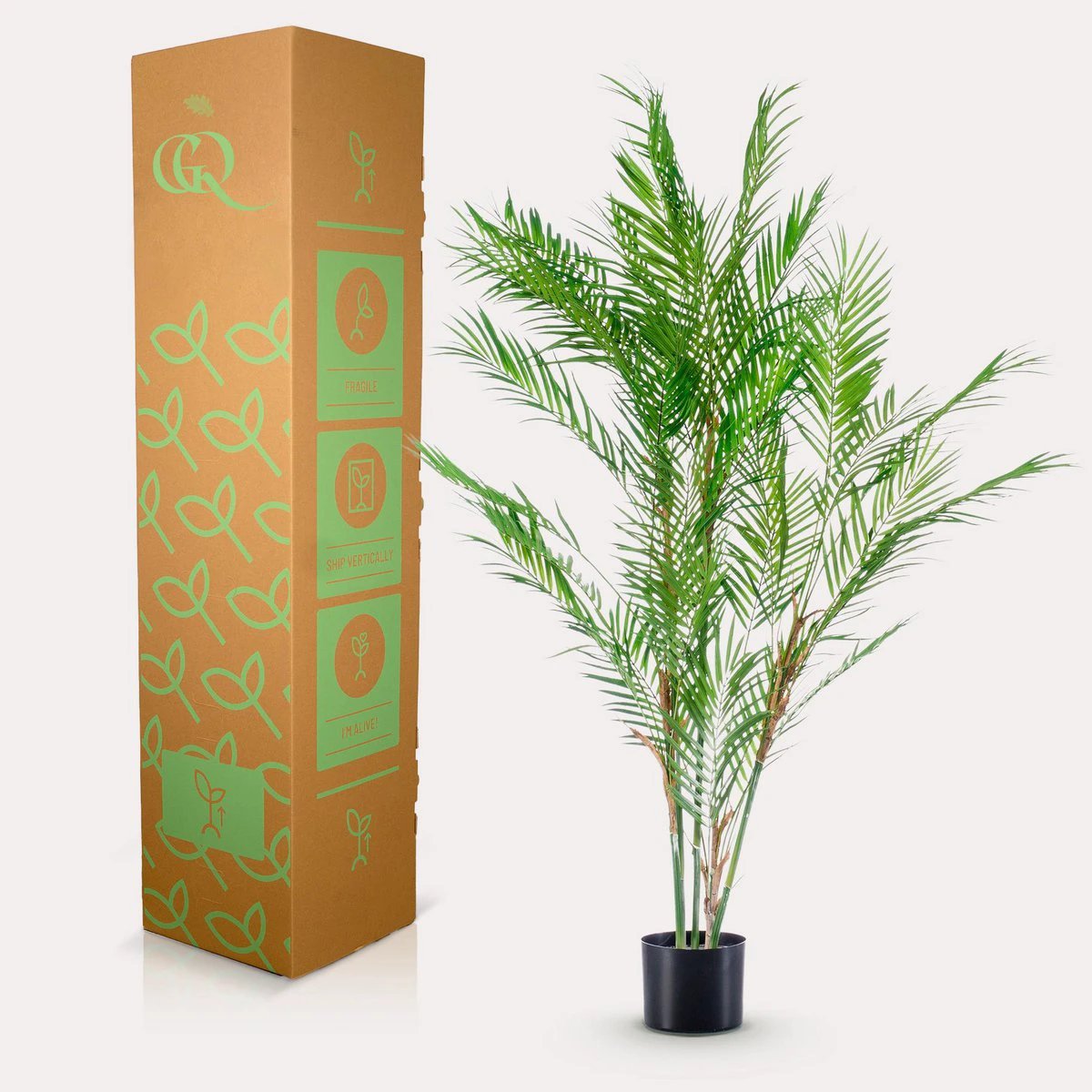 Art plant - Chamaedorea Elegans - Bergpalm - 120 cm by Green boutiQ