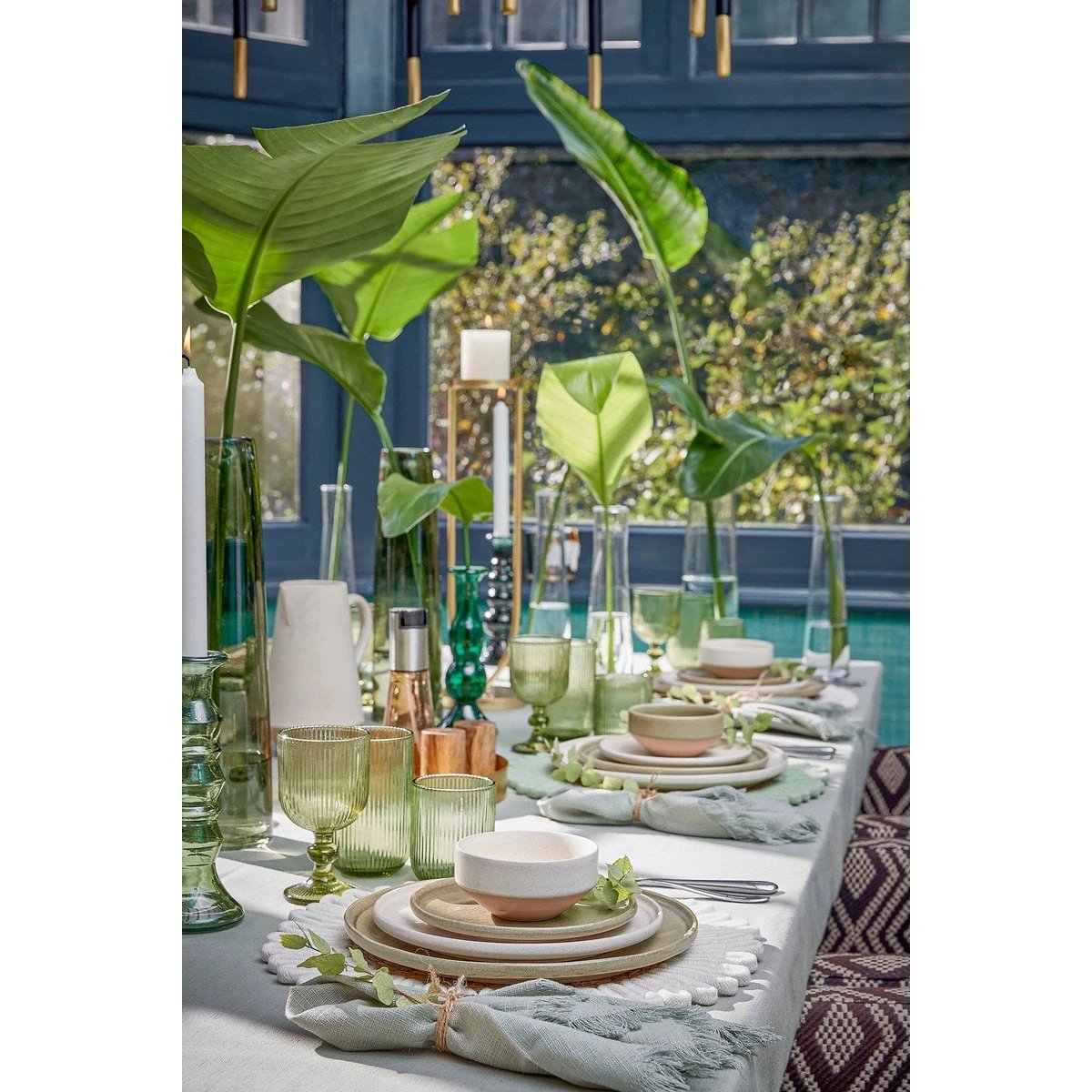 Candlestick Aletta Gold by Mica Decorations