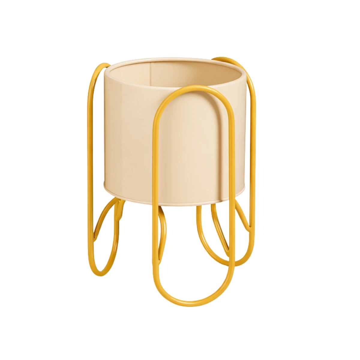 Flowerpot inside Danube Yellow by Mica Decorations