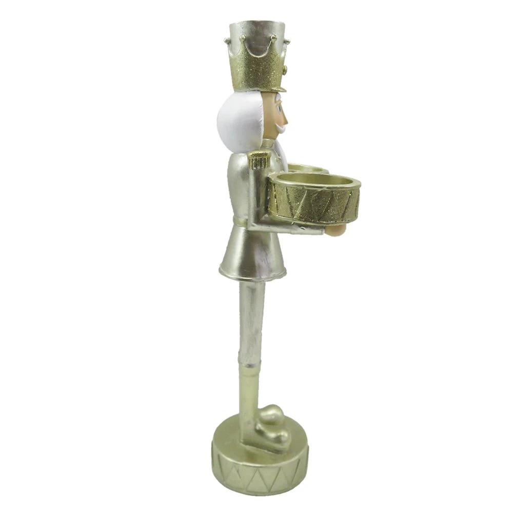 Decoration nutcracker 12x8x28 cm by Clayre & Eef.