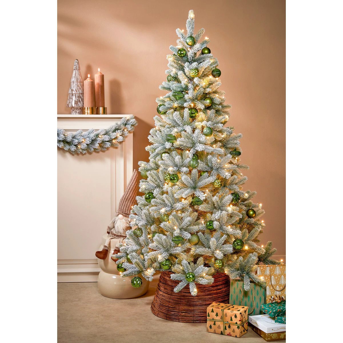 Christmas ball set Dark brown by House of Seasons