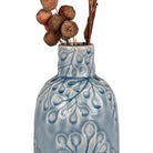Vase - Blue, Ceramic, 12x26cm by EMIRELLE