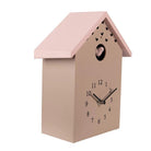 Cuckoo clock 20x10x26 cm pink plastic by Clayre & Eef.