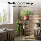 Plant stand Salvo Black by Mica Decorations