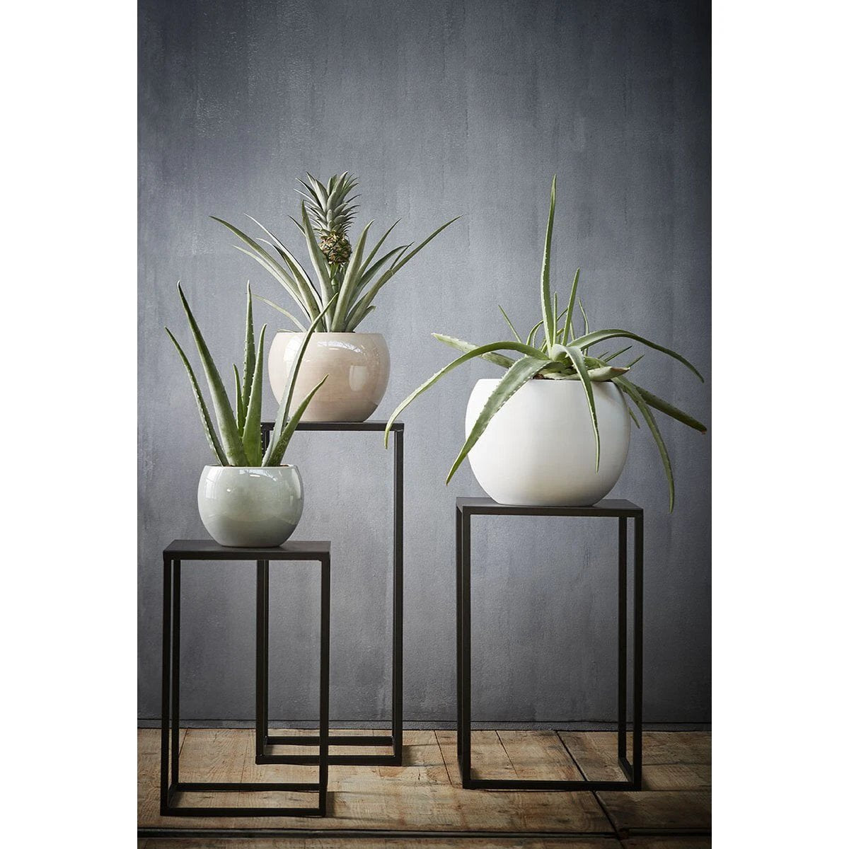 Side table set Goa Black by Mica Decorations
