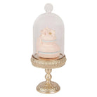 Decoration Image Macarons Ø 7x17 cm Gold-colored Plastic by Clayre & Eef.